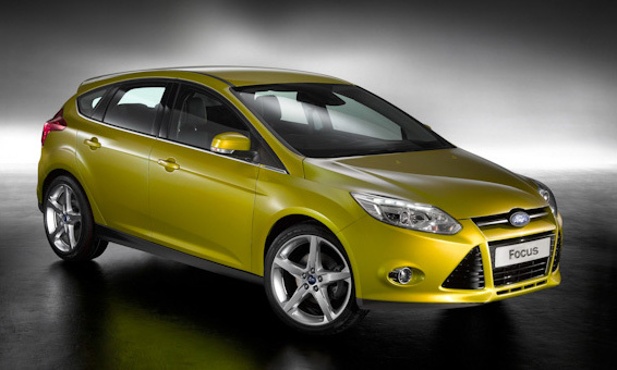 New ford focus candy yellow